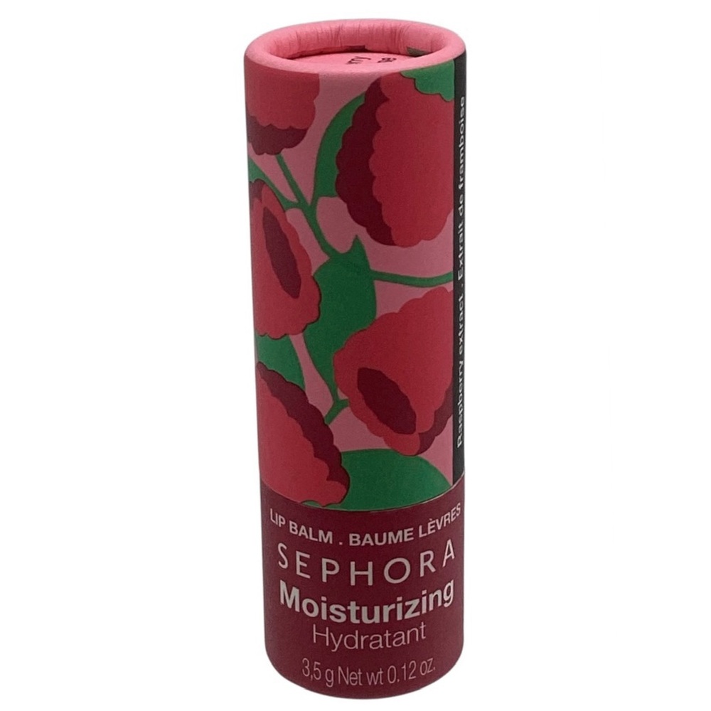 Sephora Original Moisturizing “Raspberry” Lip Balm- 8HR Hydrating Treatment- NWT